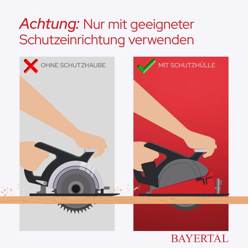 Bayertal Saw Blade 125 x 22.23 - Precision for Woodcuts