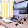 30Pcs Silicone Zip Ties Rubber Cable Ties 4.5 inch Reusable