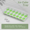 Ice Cube Tray with Lid, 2 Packs 28 Cubes Durable