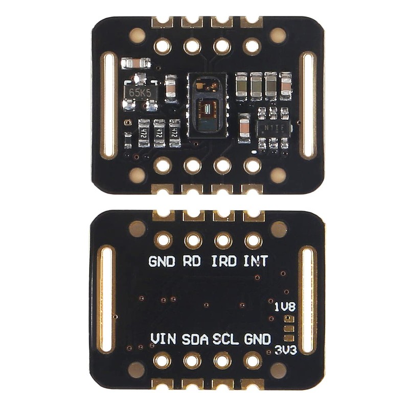AEDIKO 2pcs MAX30102 Heart Rate Sensor Module Pulse Detection Blood