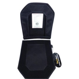 Jacobs Quality Tactical Body Armor AR500 10x12 Steel Plate Spall Guard Blocker