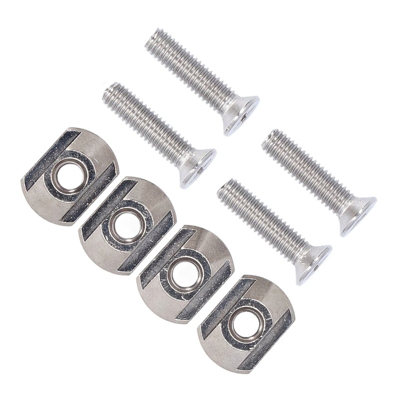 Surfing Accessories Stainless Steel Fin Screw and Plate for Surf