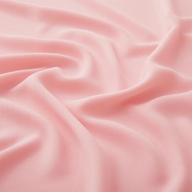 MaiMaiSuan 60" Wide Light Pink Chiffon Fabric by The Yard Soft Sheer Fabric for Wedding Arch Draping Fabric,Bridal Wedding Dress Sewing DIY,5 Yards