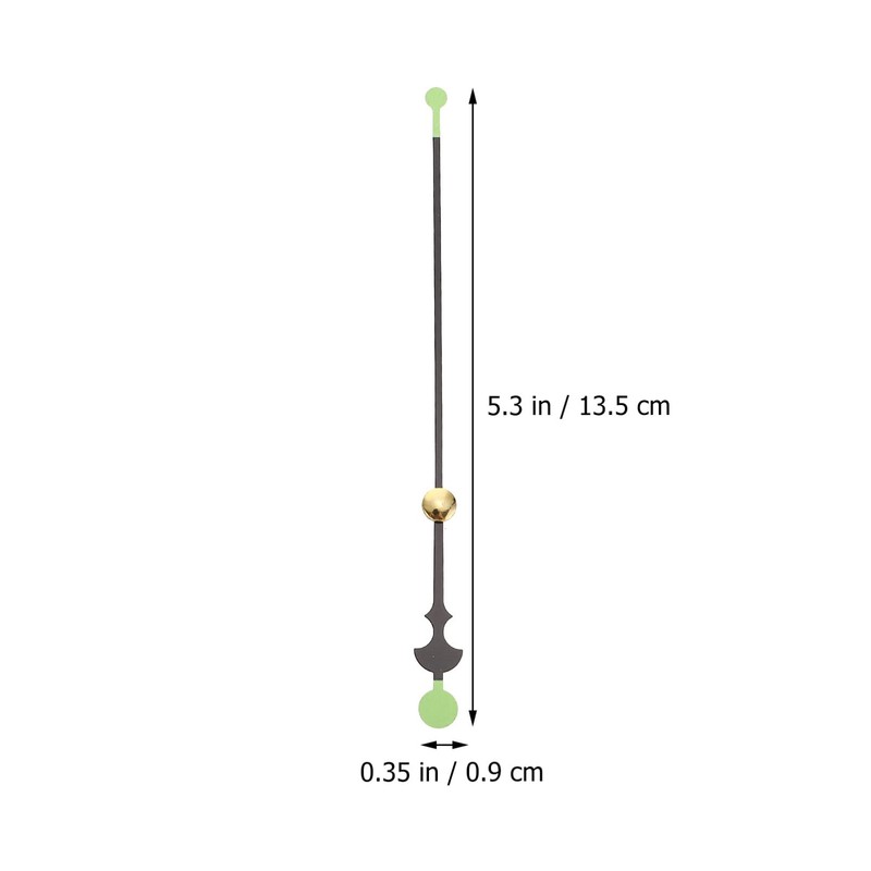 Glow in The Dark Clock Hands: 10 Sets Clock Mechanism
