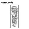 INKARTLINK Semi Permanent Tattoo, 2 Pieces Full Arm Large Size
