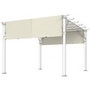 Outsunny 2 PCS 4 x 16ft Pergola Canopy Replacement, UV