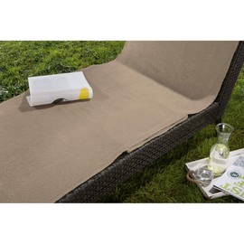 Erwin Müller Terry Towel with Zipped Pockets