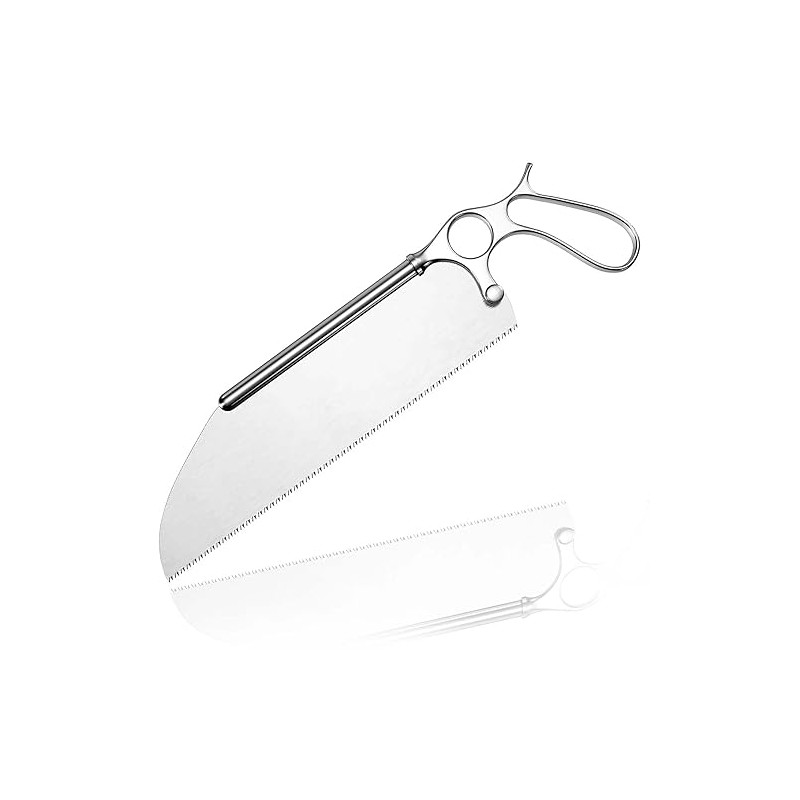 AAProTools Satterlee Bone Saw, Chrome, 7 1/2" Cutting Edge, 11"
