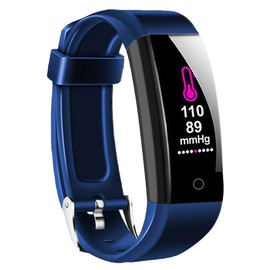 W6 Smart Bracelet Healthy Step Count Sports Watch Multifunction Smart Heart Rate MonitorBlue