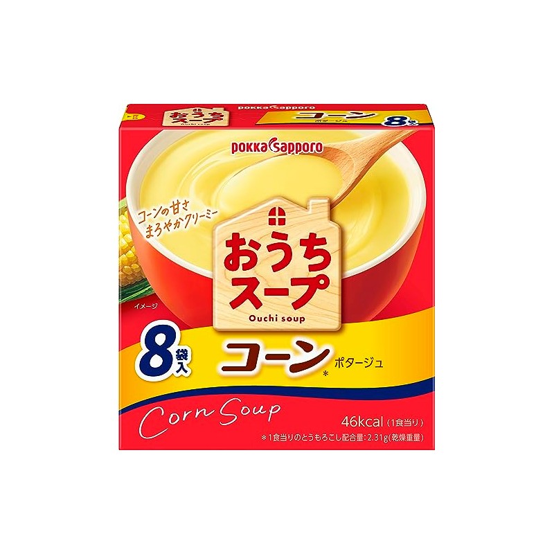 Pokka Sapporo Home Soup, 8 Bags of Corn, 5 Boxes