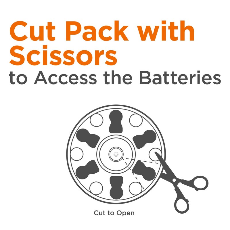 Rayovac Size 13 Hearing Aid Batteries (24 Pack)