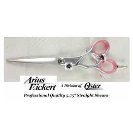 ARIUS EICKERT(Oster)PRO 5.75" STRAIGHT STYLING SHEAR SCISSOR&CASE Barber Stylist