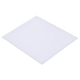 sourcing map White ABS Plastic Sheet 250x200x1mm for Building Model, DIY Crafts, Panel, Pack of 2