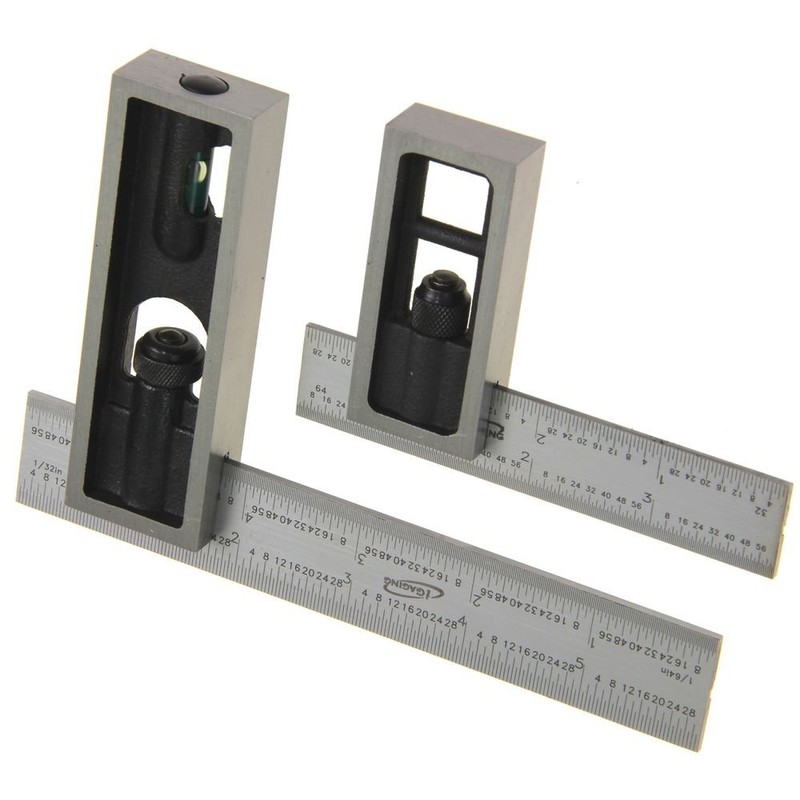 iGaging 4" & 6" Double Square Set 4R Steel Blade