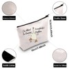 ZJXHPO Silly Goose Cosmetic Bag I'm about to Become Everybody's