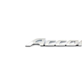 1x 3D Emblem Replacement Parts Car Trunk Rear Door Badge Decal (Silver)