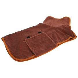 BUGUUYO Dog Bathrobe for Pets Water-Absorbing Towel for Drying Small and Large Dogs Cats Full Coverage Design for Efficient Bathing Grooming for Breeds