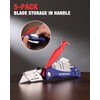 WORKPRO Folding Utility Knife, Quick-Change Box Cutter