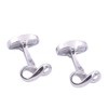 Gemelos de plata infinita, regalo de marido para hombre, regalo