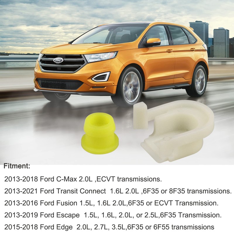 Transmission shifter Cable Bushing and Cap Fit for Ford Edge