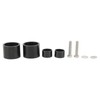 A Pillar Grab Handle Repair Kit Black Aluminum Replacement for