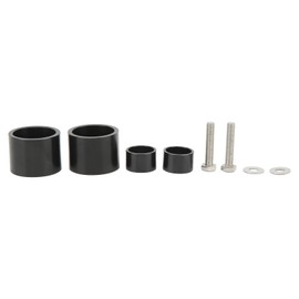 A Pillar Grab Handle Repair Kit Black Aluminum Replacement for Dodge Ram 1500 2500 3500 2002‑2009