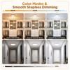 Rechargeable Ceiling Light 2 Pack, Magnetic Motion Sensor Ceiling Lights