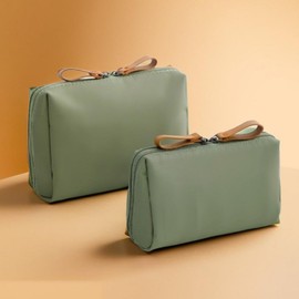 Harushi Simple Cosmetic Pouch Bag 1+1 (S M) / 하루시 심플 화장품 파우치 가방 1+1 (S M)