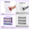 Portable Nail Polish Organizer, Clear Double Side Nail Polish Holder,Gel
