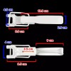 TIGER Tailgate Cargo Door Handles Latch Pair Fits Suzuki Carry