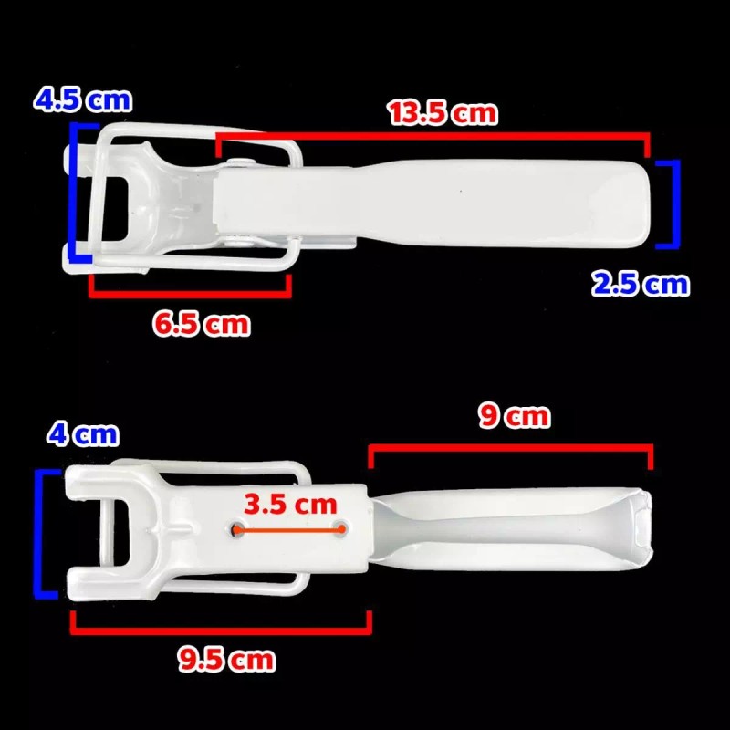 TIGER Tailgate Cargo Door Handles Latch Pair Fits Suzuki Carry