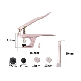 Snaps Pliers, Clothing Press Stud Pliers, Metal Push Button Pliers, T5 Push Button Pliers, Strong Press Stud Pliers, High Performance Press Stud Pliers, Sewing Tool, Buttons Tool for Fabric Upholstery