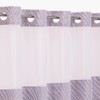 Craidlela Boho Purple Long Shower Curtain 72 x 80, Lavender