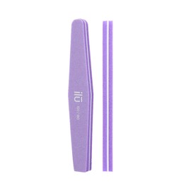 T4B ILU Diamond Nail Buffer Double-Sided Polishing File, Nail Plate Smoothing, Trapezoid 100/180