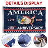 250th Anniversary American Flag - 3x5 Ft Double Sided 3