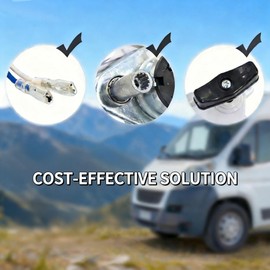 K6010-81 OEM Roof Vent Lift Motor Compatible with Dometic Fan-Tastic B Series Models, White Cap