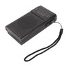 AM FM Pocket Radio with Speaker 3.5mm Jack Battery Powered
