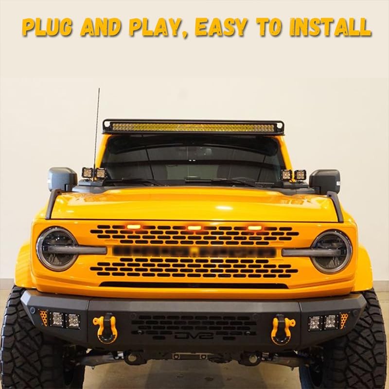 Atubeix LED Grill Lights for Ford Bronco 2021 2022 2023