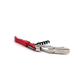 Pulltap's Genuine LEFT HANDED Classic 500 Wine Key Corkscrew (Rojo - Red)