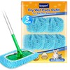 KEEPOW Reusable Microfiber Mop Pads Compatible with Sweeper Mop Replacement