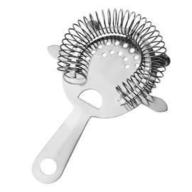 1Pcs Cocktail Strainer, Stainless Steel Bar Cocktail Strainer Filtering Tool for Bar Restaurant Home