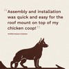 EZ Vane Steel German Shepherd Weathervane 21” Height, Includes Metal