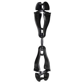 Ergodyne - 3420 Black Swivel Glove Clip Holder - Dual Clips (19412)