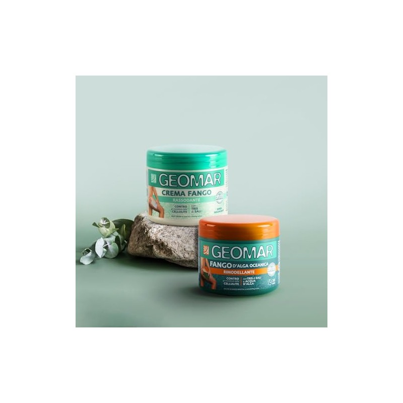 GEOMAR | Crema Fango Rassodante, Senza Risciaquo, Made in Italy,