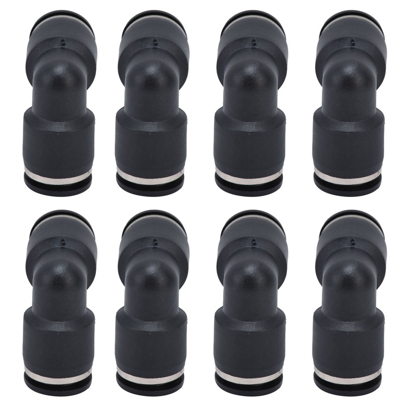10pcs Pneumatic Connector Durable ABS Replaceable Practical Connecting Accessories for