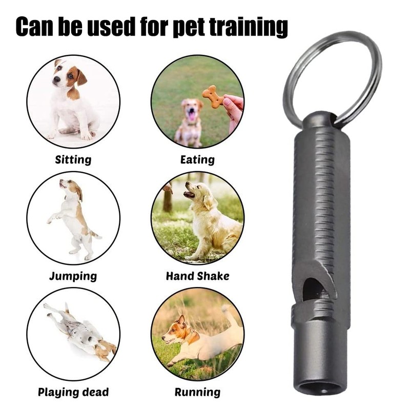 Emergency Whistle, 120db Waterproof Titanium Whistle With Key Ring Attachment
