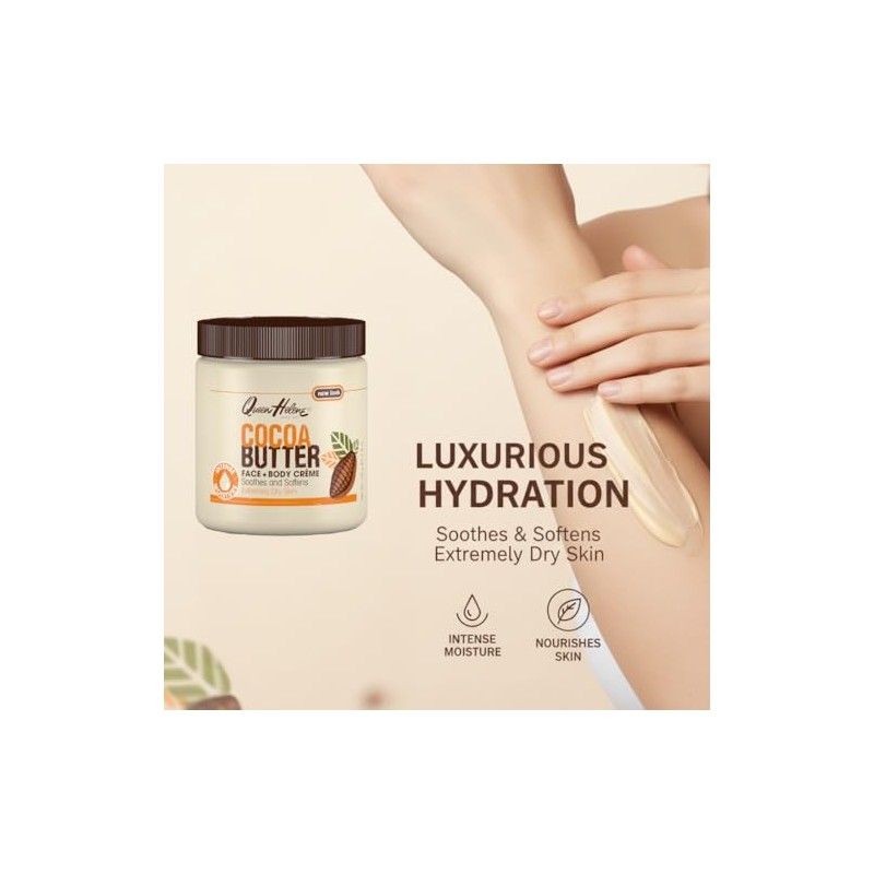 Pack of 3 x Queen Helene Cocoa Butter Creme -