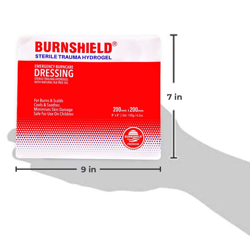 Burnshield Burn Dressing 20 X 20cm (sterile And Individually Wrapped)