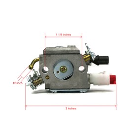 The ROP Shop Carburetor with Mounting Gaskets for 2004-2007 Husqvarna 359 EPA Chainsaw Engine