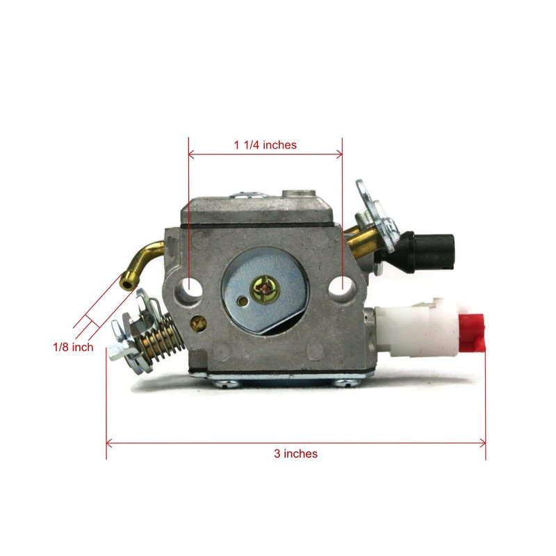 The ROP Shop Carburetor with Mounting Gaskets for 2004-2007 Husqvarna